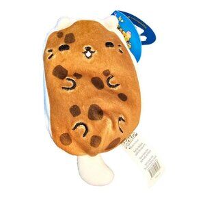 Cats Vs Pickles Cepia Biscuit Kitty Cat Bean Bag Plush 5” Cookie 1st Gen TAGS